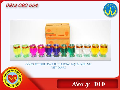 Nến ly D10